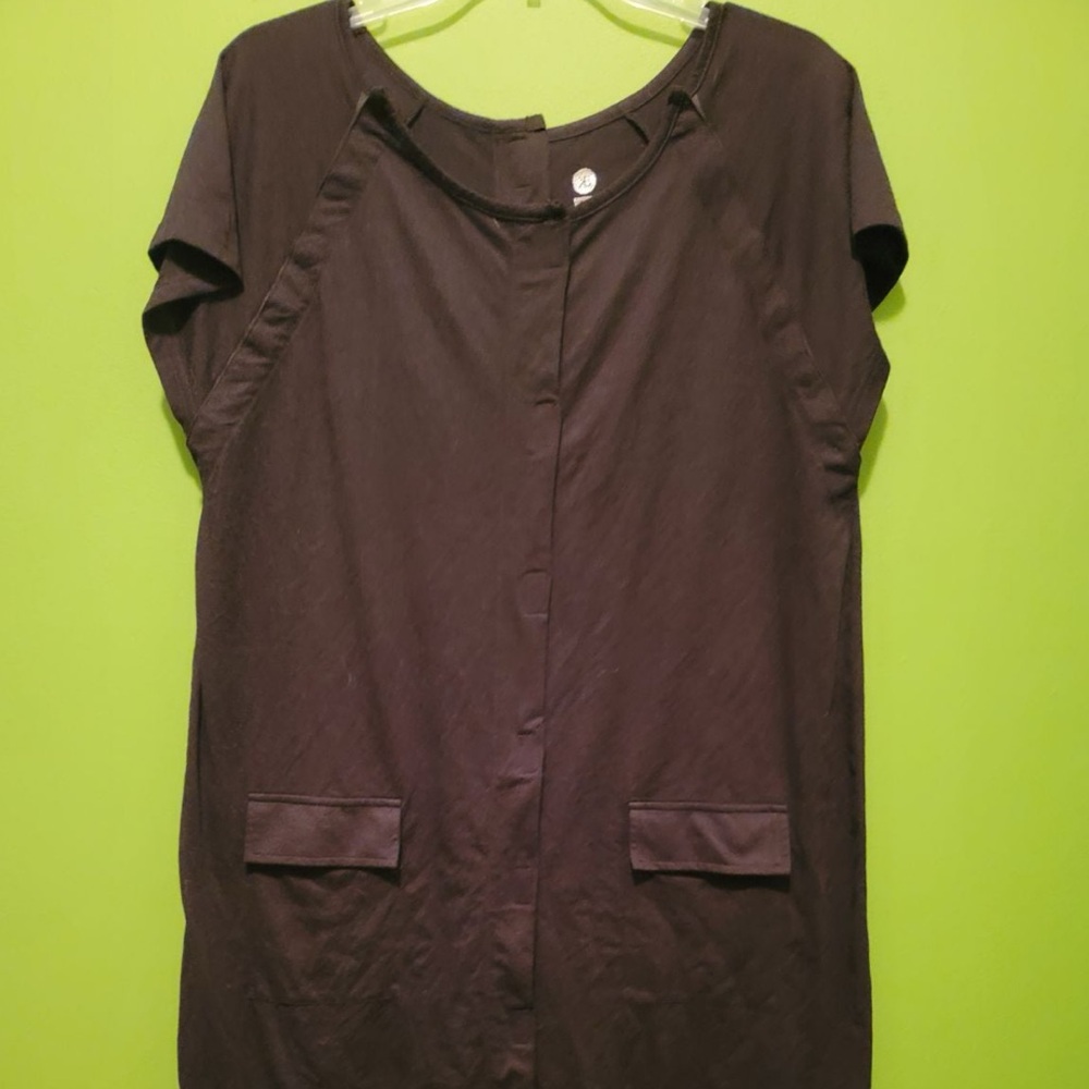 Kindred Bravely Black Hospital Gown Delivery, Maternity